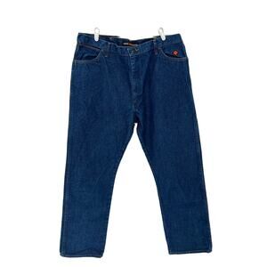Wrangler FR Jeans 42x32 (40W Actual) Men's Blue Flame Resistant CAT 2 2112